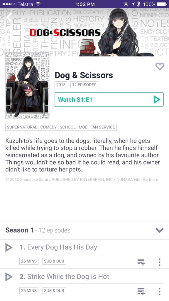 Dog & Scissors (English Dub) Strike While the Dog is Hot - Watch on  Crunchyroll