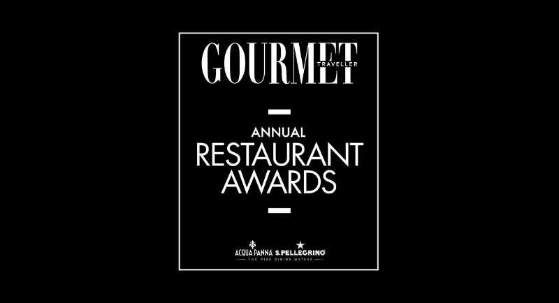 gourmet traveller restaurant of the year