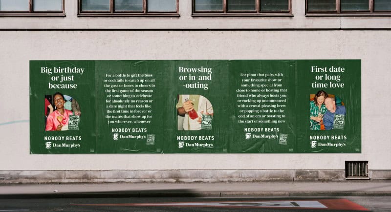 Thinkerbell unveils Dan Murphy's brand platform with first work since 2022 posters