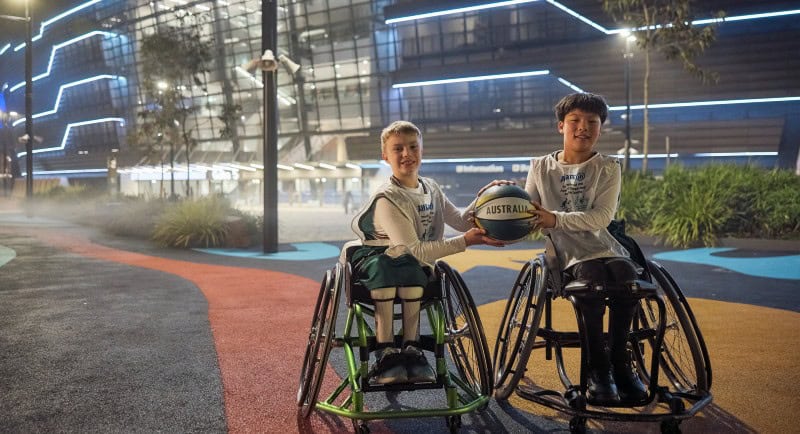 Allianz and Eleven launch 'Go Australiaahhh' in-stadium to inspire young Aussie athletes - Still 2