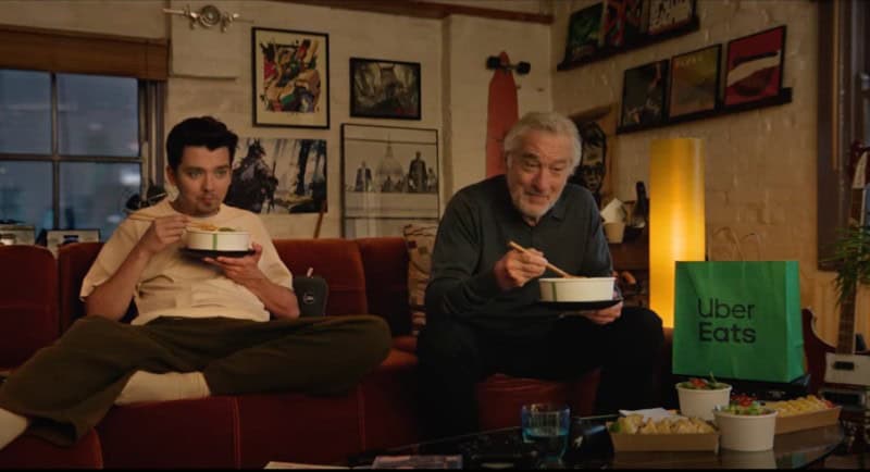 Asa Butterfield and Robert De Niro in Uber One Uber Eats' 'Best Friends' ad nominated for 76th Primetime Emmy Award