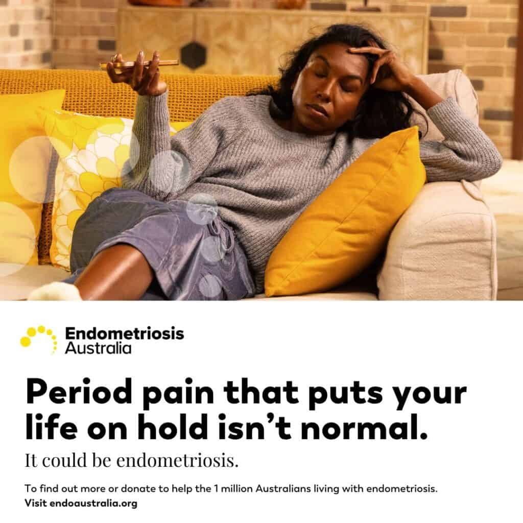 Endometriosis Australia and Havas Red, 'Take Your Life Off Hold'