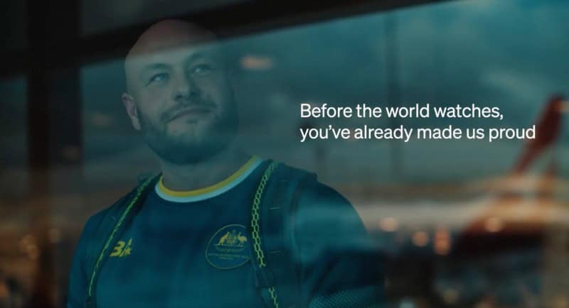 Howatson+Co shares 'Already Proud' hero film for Qantas' Olympics campaign. Pictured: Chris Bond