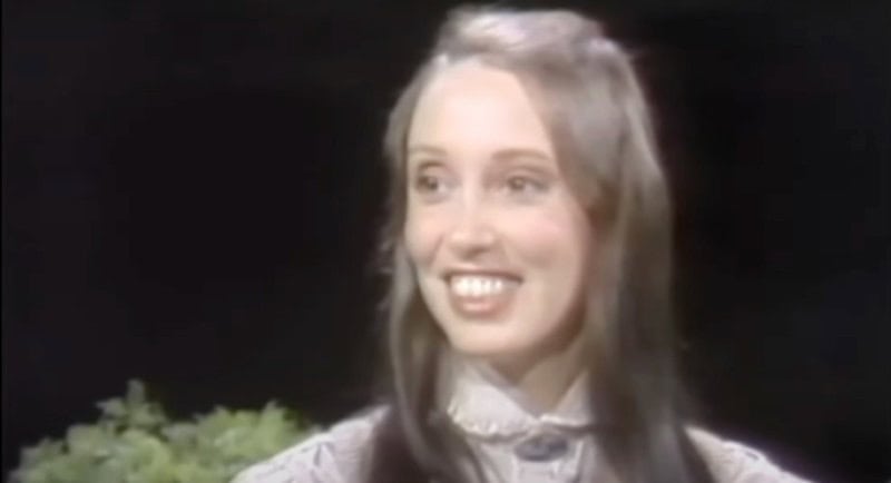 Shelley Duvall on Tom Snyder's 'The Tomorrow Show' 1981. Source: YouTube/@Shelley Duvall Archive