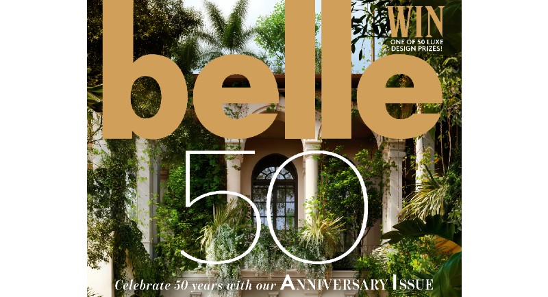 Belle magazine marks 50 years with anniversary issue and AI-generated cover