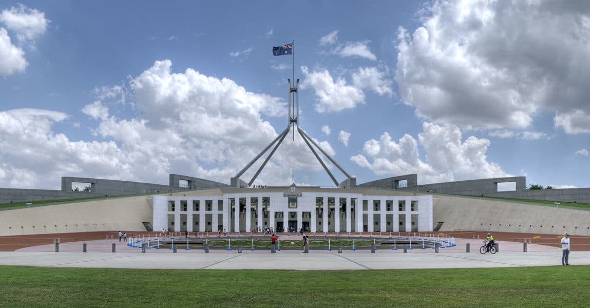 UM set to retain federal government master media account. Pictured: Parliament House, Candberra